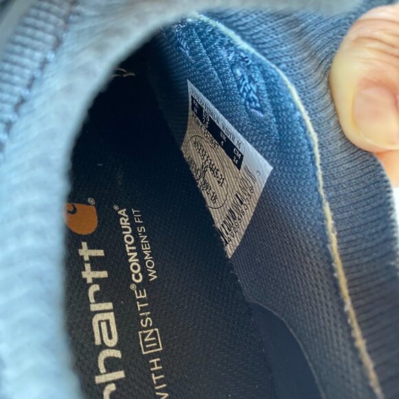 Carhartt Women's Haslett Knit Soft Toe SD Work Shoe Blue Size 7.5 - Picture 4 of 8